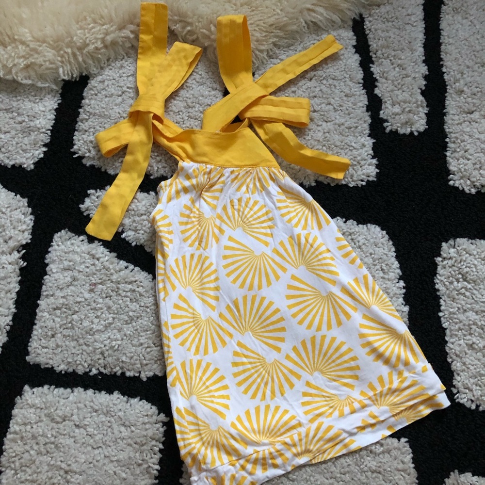 ZARA Collection Shoulder Tie Butter Yellow Top